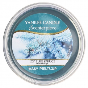 Yankee Candle Icy Blue Spruce - Zľadovatený modrý smrek Scenterpiece vonný vosk do elektrickej aromalampy 61 g