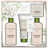 Baylis & Harding Ovsené vločky, Mlieko, Med tekuté telové mydlo 300 ml + mydlo 150 g + telové mlieko 130 ml + kúpeľové mlieko 300 ml + masážna hubka, kozmetická sada