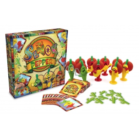 Cool Games Señor Pepper Rodinná hra pre 2 až 5 hráčov, odporúčaný vek od 7 rokov