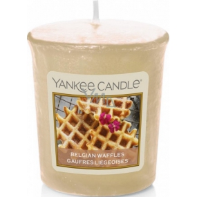 Yankee Candle Belgian Waffles - Belgické vafle vonná sviečka votívny 49 g