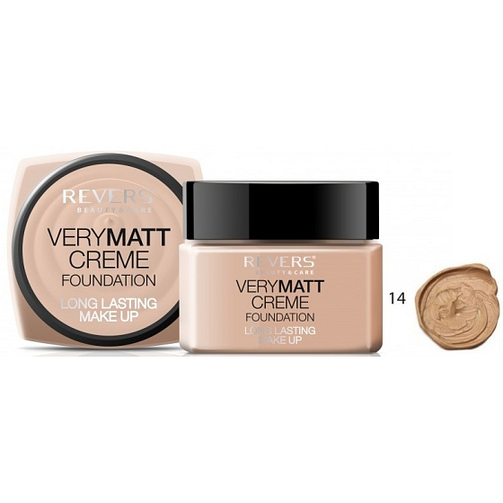 Reverz Very Matt Creme Foundation make-up 14, 60 ml