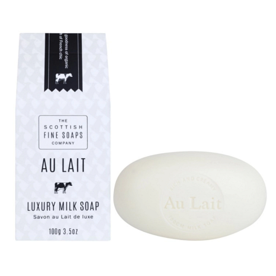 Scottish Fine Soaps Au Lait hydratačné mydlo s mliekom 100 g