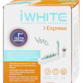 iWhite Express sada na bielenie zubov, revolučný bielenie čistiacim prístrojom