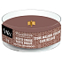 WoodWick Stone Washed Suede - Opraný semiš vonná sviečka s dreveným knôtom petite 31 g