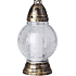 Bolsius Lampa sklenená Guľa praskanie 28 cm 52 hodín 130 g