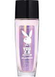 Playboy You 2.0 Loading parfumovaný dezodorant sklo pre ženy 75 ml