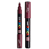 Posca Univerzálny akrylátový popisovač 0,7 - 1 mm Bordó PC-1M