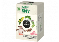 Leros Calm dreams bylinný čaj pre zdravý spánok a sladké sny pre deti 20 x 1,5 g