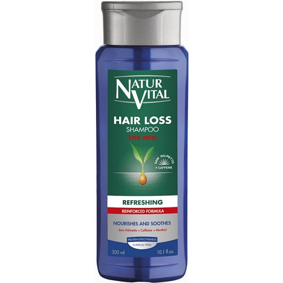 Natur Vital Hair Loss for Men šampón proti vypadávaniu vlasov pre mužov 300 ml