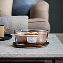 WoodWick Cashmere vonná sviečka s dreveným knôtom a viečkom zásielka 453 g