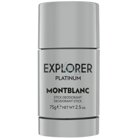 Montblanc Explorer Platinum dezodorant pre mužov 75 g