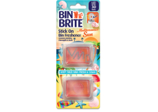 Bin Brite Mediterranean Sun nalepovací osviežovač do koša 2 kusy
