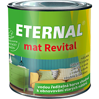 Eternal mat Revital farba k obnovovaniu starých náterov, 201 biela, 100 g