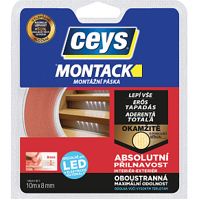 Ceys Montack montážna páska pre všetko, 18 mm × 10 m