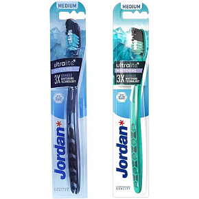 Jordan Ultralite Whitening Medium zubný kartáčik, 1 ks