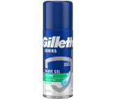 Gillette Series 3x Action Sensitive gél na holenie pre mužov 75 ml
