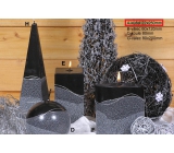 Sviečka Lima Artic čierna kónická 22 x 250 mm 1 kus