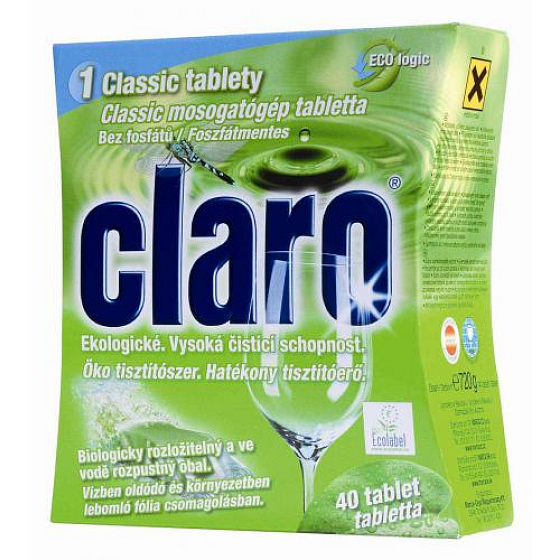 Claro Eco tablety všetko v1 40 kusov