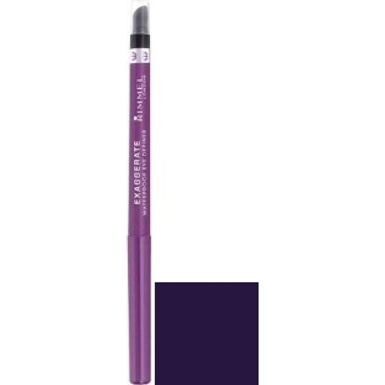 Rimmel London Exaggerate automatická vodeodolná ceruzka na oči 260 Deep Wine 0,28g
