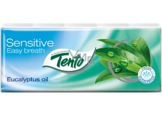 Tento Fresh Eucalyptus hygienické vreckovky 3 vrstvové 10 kusov