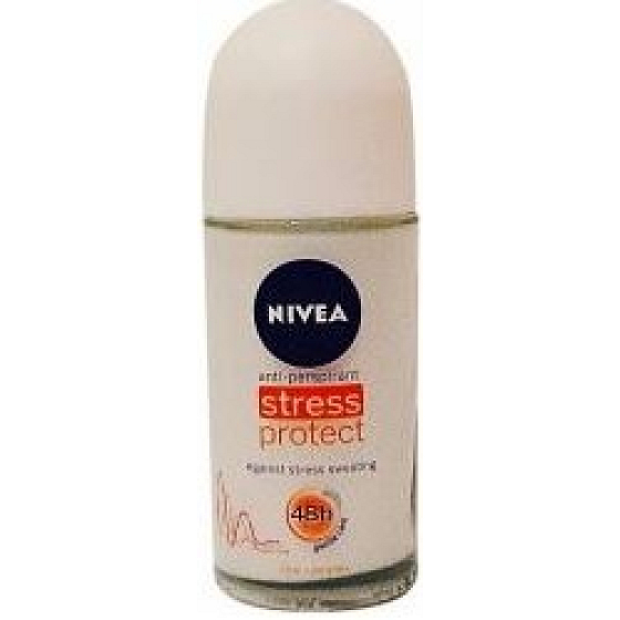 Nivea Stress Protect guličkový antiperspirant dezodorant roll-on pre ženy 50 ml