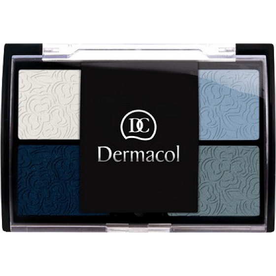Dermacol Quattro Eye Shadow očné tiene 02 Modré oči 5 g