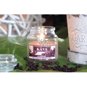 Lima Aroma Dreams Káva aromatická sviečka pohárik s viečkom 120 g