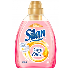 Silan Soft & Oils Care & Precious Perfume olis Pink aviváž koncentrát 30 dávok 750 ml