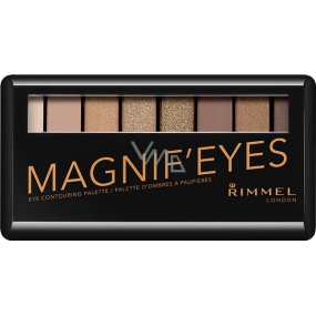 Rimmel London Magnifeyes Eye Contouring Palette paleta očných tieňov 001 Keep Calm & Wear Gold 7 g