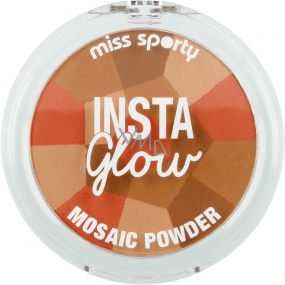 Miss Sporty Insta Glow Mosaic Powder púder 003 Luminous Dark 7,29 g