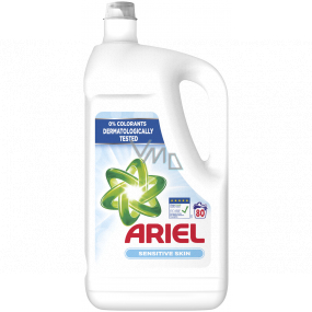Ariel Sensitive tekutý prací gél 80 dávok 4,4 l