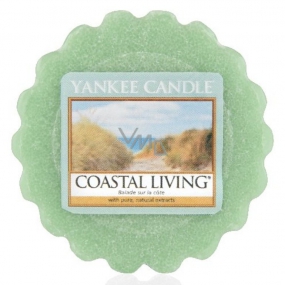 Yankee Candle Coastal Living - Život na pobreží vonný vosk do aromalampy 22 g