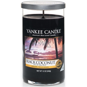 Yankee Candle Black Coconut - Čierny kokos vonná sviečka Décor strednej 340 g