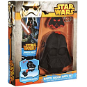 Disney Star Wars Darth Vader sprchový gél 150 ml + kúpeľová huba + prívesok na kľúče, kozmetická sada