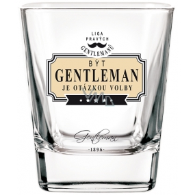 Nekupto Liga Pravých Džentlmenov Whisky pohár Gentleman je otázkou voľby 200 ml