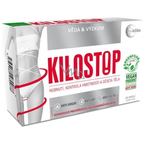 Astin Kilostop Balance chudnutie, detoxikácia, odstránenie prebytočnej vody z organizmu doplnok stravy 60 kapslí