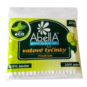Abella Premium vatové tyčinky vrecko 100 kusov