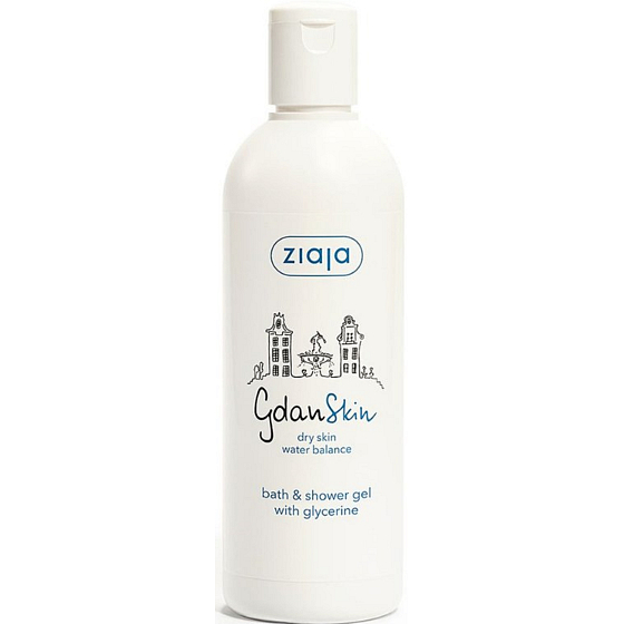 Ziaja GdanSkin Glycerínový kúpeľový a sprchový gél 300 ml