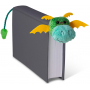 If Book Tails Bookmarks Šnúrková záložka Drak 90 x 65 x 210 mm