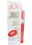 Jennifer Lopez Glow By JLo toaletná voda pre ženy 30 ml + Revlon Ultra HD Gel Lipcolor rúž 725 Sunset 1,7 g, darčeková sada pre ženy