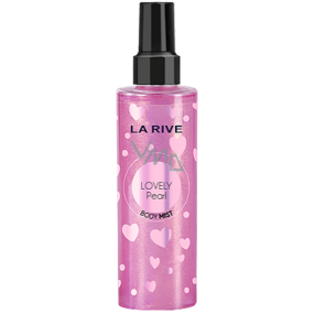 La Rive Lovely Pearl trblietavá telová hmla 200 ml