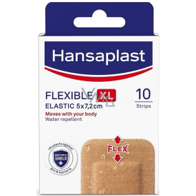 Hansaplast Flexibilná elastická náplasť XL 10 kusov