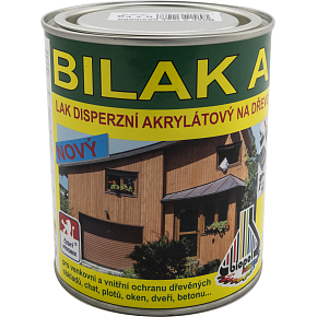 Bilak A 0000 lesklý disperzní lak na drevo, transparentný, 0,7 kg