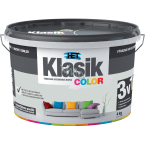 Het Klasik Color maliarska farba, 0117 šedý patinový, 4 kg