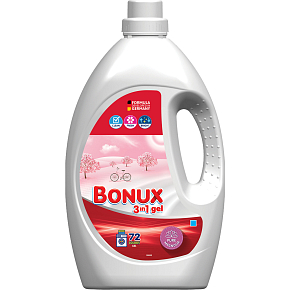 Bonux Color Pure Magnolia prací gél, 72 prania, 3,6 l