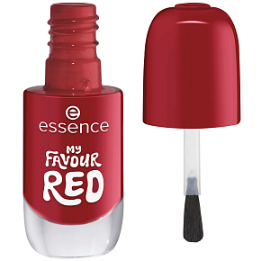 Essence lak na nechty Gel nail Colour 14 My Favour Red, 8 ml