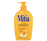 Mitia Honey & Milk tekuté mydlo s medovými extraktmi dávkovač 500 ml