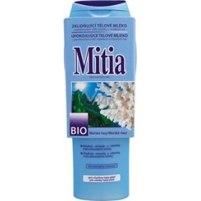 Mitia Bio Morské riasy a Panthenol upokojujúce telové mlieko 400 ml