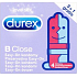Durex B Close Easy-on kondóm pre jednoduchšie nasadenie 3 + 1 nominálna šírka: 52,5 mm kus