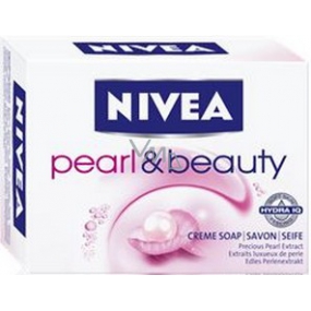Nivea Pearl & Beauty tuhé toaletné mydlo 100 g